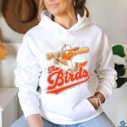 The Oriole Birds Baseball Mascot shirt