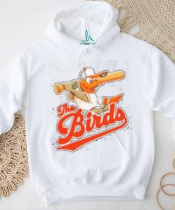 The Oriole Birds Baseball Mascot shirt
