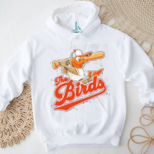 The Oriole Birds Baseball Mascot shirt