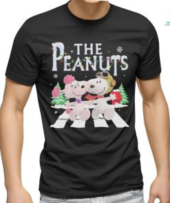 The Peanuts Abbey Road Happy Merry Christmas Shirt