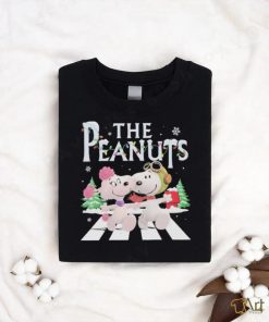 The Peanuts Abbey Road Happy Merry Christmas Shirt