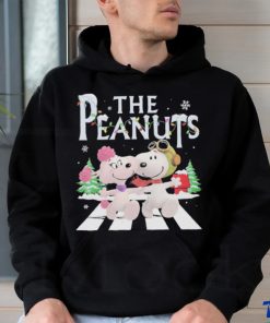 The Peanuts Abbey Road Happy Merry Christmas Shirt