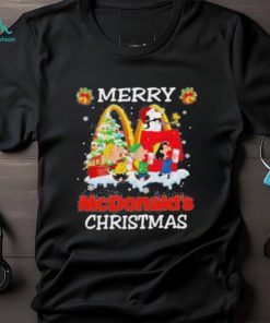 The Peanuts Merry Mcdonald’s Christmas Shirt