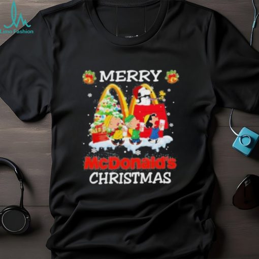 The Peanuts Merry Mcdonald’s Christmas Shirt