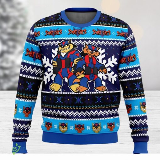 The Radical Squadron Swat Kats Cute Ugly Christmas Sweater Christmas Gift For Family