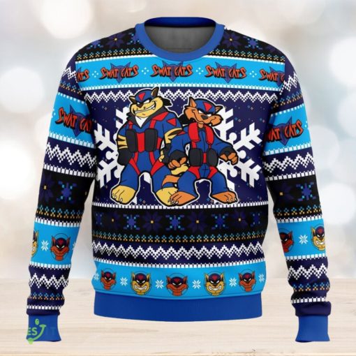 The Radical Squadron Swat Kats Cute Ugly Christmas Sweater Christmas Gift For Family