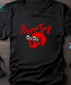 The Red Skull Black And Red PowerTrip 2023 Fan Gifts T Shirt