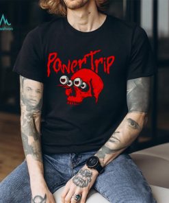 The Red Skull Black And Red PowerTrip 2023 Fan Gifts T Shirt