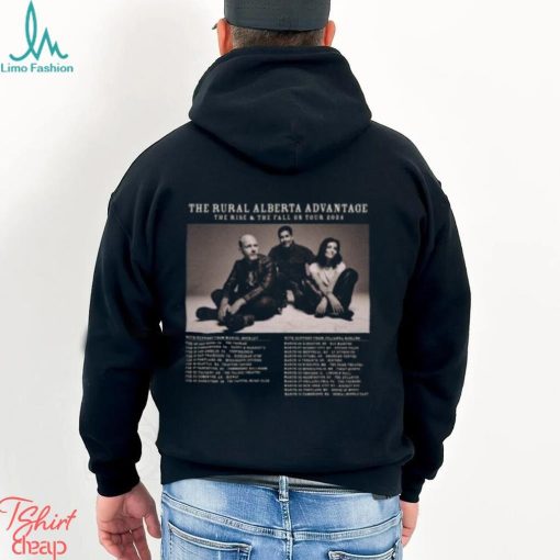 The Rural Alberta Advantage The Rise And The Fall On Tour 2024 Merch, The Rise And The Fall On Tour 2024 Shirt, The Rural Concert Tickets 2024 Shirt