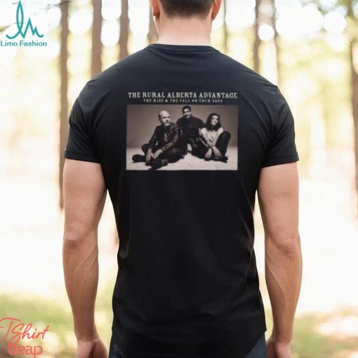 The Rural Alberta Advantage The Rise And The Fall On Tour 2024 Merch, The Rise And The Fall On Tour 2024 Shirt, The Rural Concert Tickets 2024 T Shirt