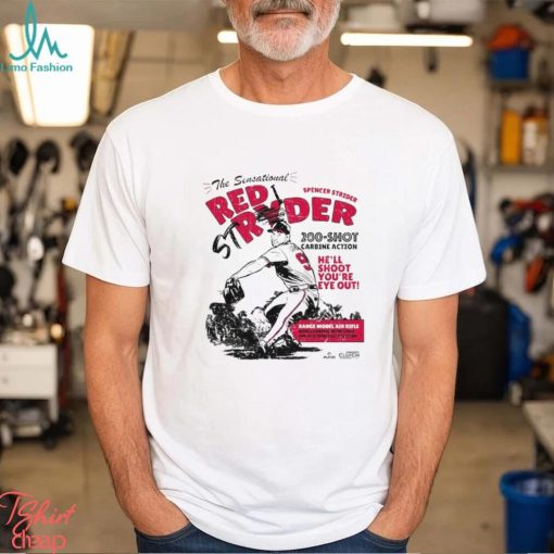 The Sensational Red I Stryder Spencer Strider 200 Shot Carbine Action Shirt
