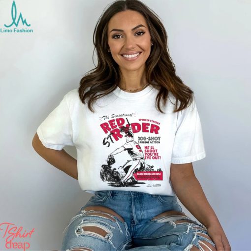 The Sensational Red I Stryder Spencer Strider 200 Shot Carbine Action Shirt