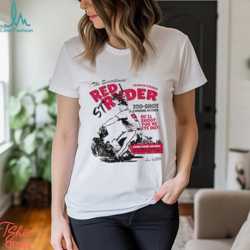The Sensational Red I Stryder Spencer Strider 200 Shot Carbine Action Shirt