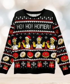 The Simpsons Christmas Decorate Knitted 3D Sweater For Thanksgiving