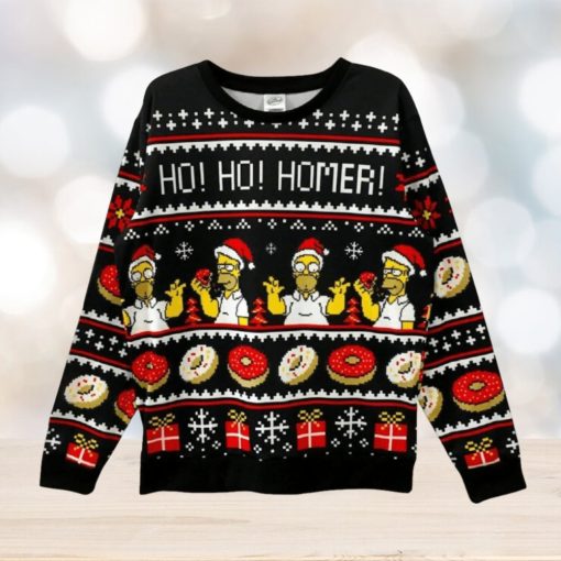 The Simpsons Christmas Decorate Knitted 3D Sweater For Thanksgiving