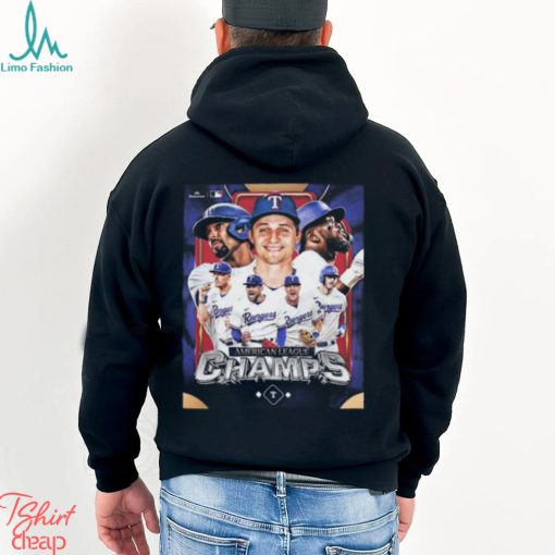 The Texas Rangers Are Going To The MLB 2023 World Series Clinched American League Champions T Shirt