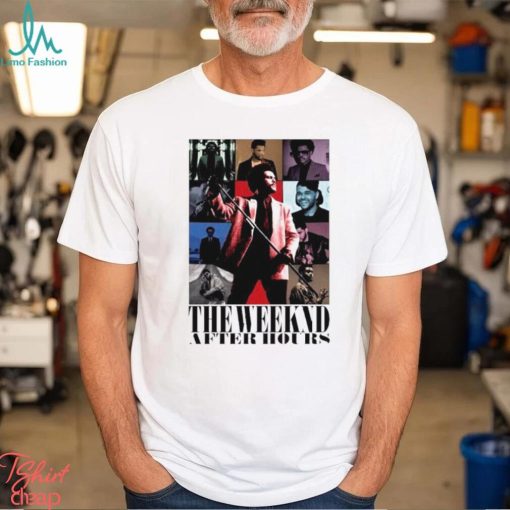 The Weeknd after hours eras tour shirt