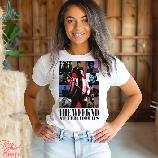 The Weeknd after hours eras tour shirt