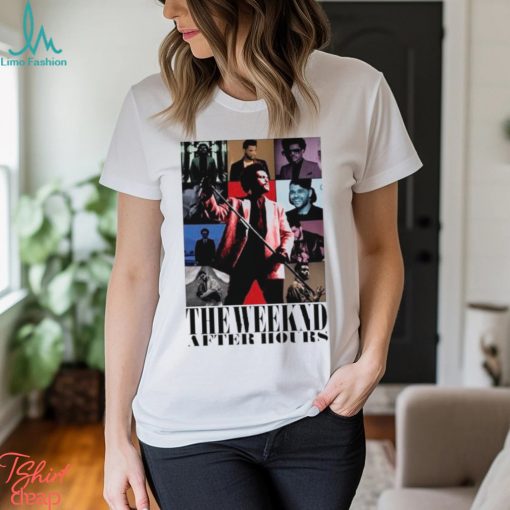 The Weeknd after hours eras tour shirt