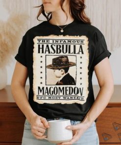 The infamous Hasbulla Magomedov UFC most wanted shirt