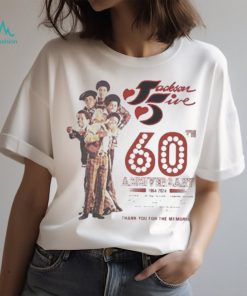 The jackson 5 60th anniversary 1964 2024 thank you for the memories T shirt