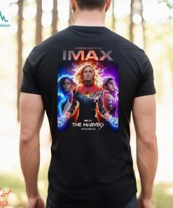 The marvels movie of marvel studios imax shirt