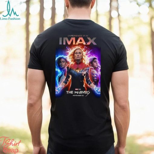 The marvels movie of marvel studios imax shirt