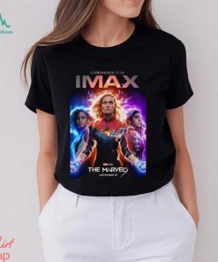 The marvels movie of marvel studios imax shirt