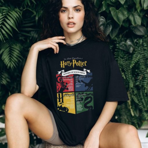 The most magical cast of Harry Potter houses of hogwarts Shirt