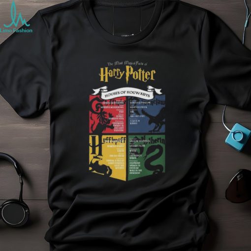 The most magical cast of Harry Potter houses of hogwarts Shirt