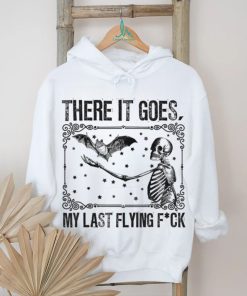 There It Goes My Last Flying F Skeletons Halloween shirt