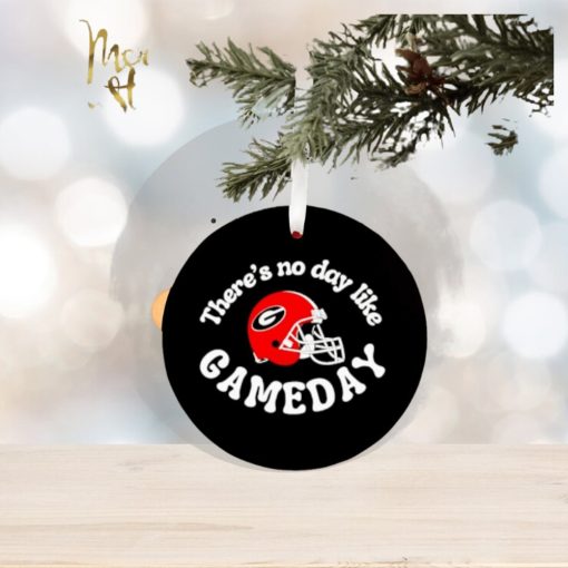 There’s No Day Like Game Day Georgia Bulldog Ornament, Hoodie, Sweatshirt And Tank Top