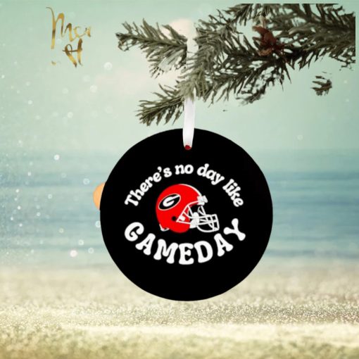 There’s No Day Like Game Day Georgia Bulldog Ornament, Hoodie, Sweatshirt And Tank Top