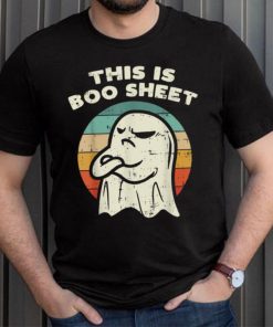 This Is Boo Sheet Ghost Retro Halloween 2020 Gift Men Women T Shirt