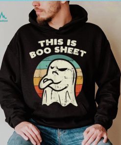 This Is Boo Sheet Ghost Retro Halloween 2020 Gift Men Women T Shirt