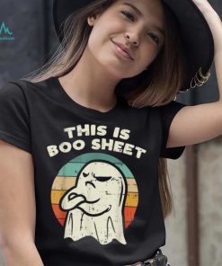 This Is Boo Sheet Ghost Retro Halloween 2020 Gift Men Women T Shirt