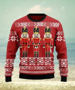 Three Nutcrackers Family Gift Ugly Christmas Sweater