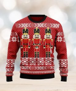 Three Nutcrackers Family Gift Ugly Christmas Sweater