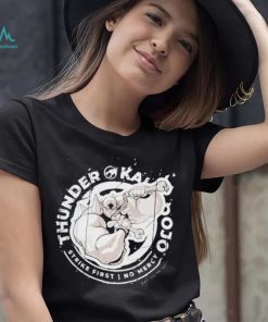 Thunder kai dojo strike first no mercy shirt