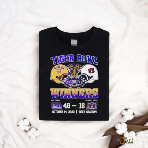 Tiger Bowl Winners LSU Tigers 48 18 Auburn TIgers October 14 2023 shirt