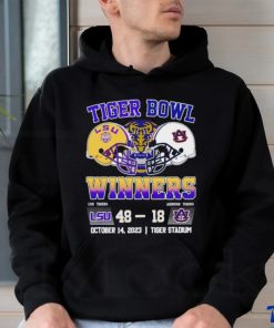 Tiger Bowl Winners LSU Tigers 48 18 Auburn TIgers October 14 2023 shirt