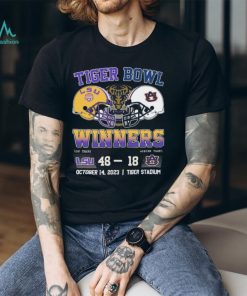 Tigers Bowl Winners LSU Tigers 48 vs 18 Auburn Tigers 2023 Tiger Stadium shirt