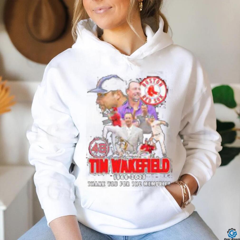 Tim Wakefield 1966 – 2023 Boston Red Sox Thank You For The Memories T shirt Tim Wakefield 1966 – 2023 Boston Red Sox Thank You For The Memories T shirt