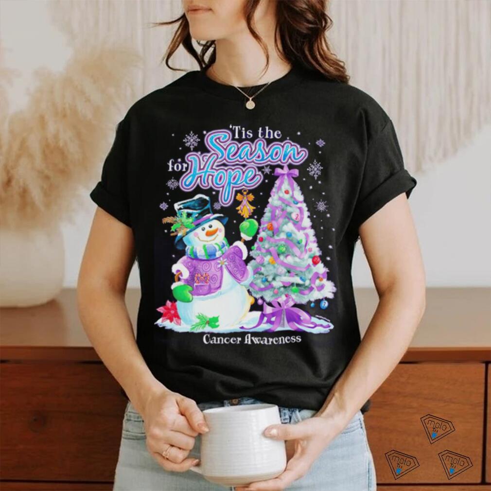 Tis the Season for Hope Cancer Christmas shirt Tis the Season for Hope Cancer Christmas shirt