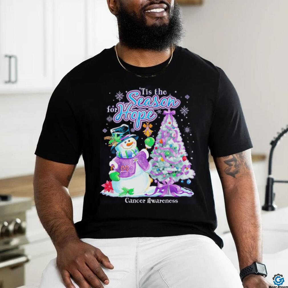 Tis the Season for Hope Cancer Christmas shirt Tis the Season for Hope Cancer Christmas shirt