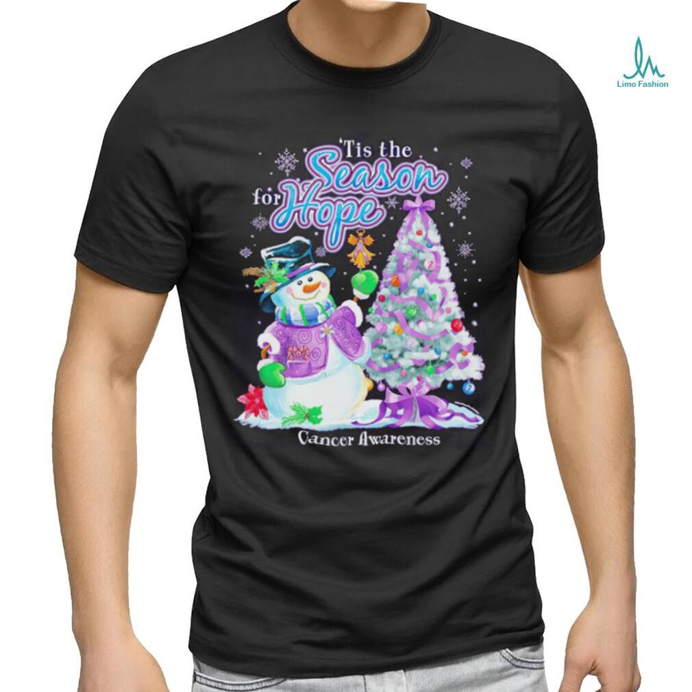 Tis the Season for Hope Cancer Christmas shirt Tis the Season for Hope Cancer Christmas shirt