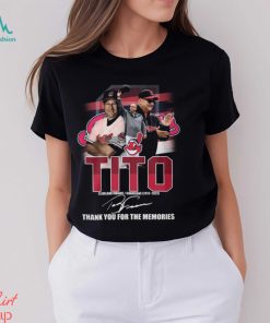 Tito Cleveland Indians, Guardians 2013 – 2023 Thank You For The Memories Unisex T Shirt