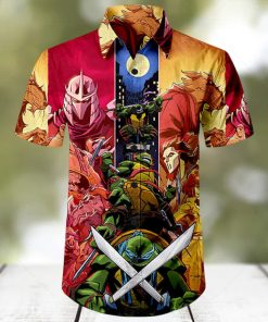 Tmnt 1987 Unisex Aloha Hawaiian Shirt