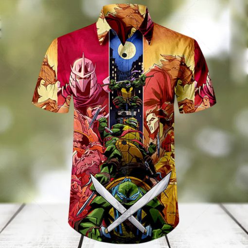 Tmnt 1987 Unisex Aloha Hawaiian Shirt