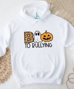 To Bullying Boo Ghost Pumpkin Halloween T Shirt